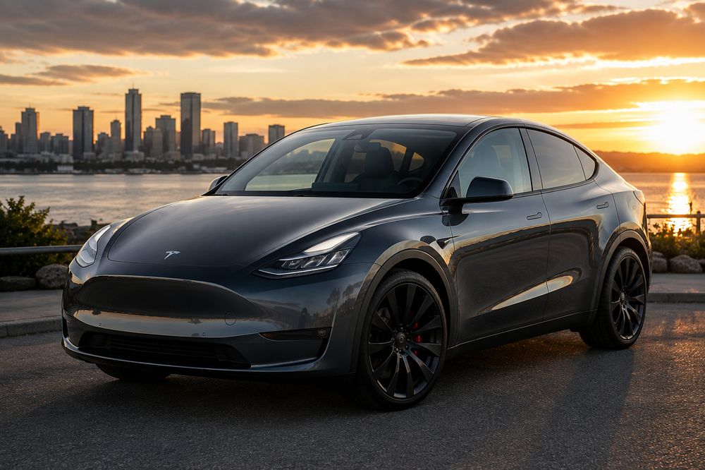 Electric vehicle body style example